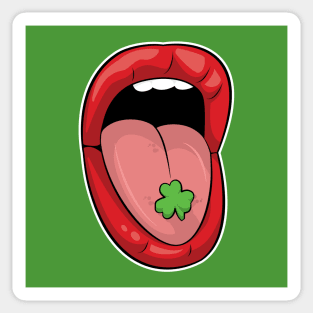 Shamrock Love Pill Sticker